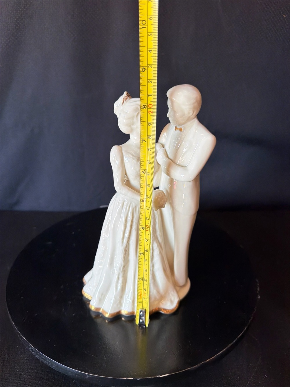 Lenox Wedding Promises‎ "First Dance" bride and groom cake topper Vintage - Picture 7 of 9
